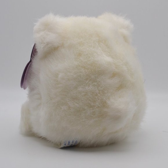 Crystal the White Bear Puffkins by Swibco Style 6653 Bean Bag Plush - Picture 3 of 8